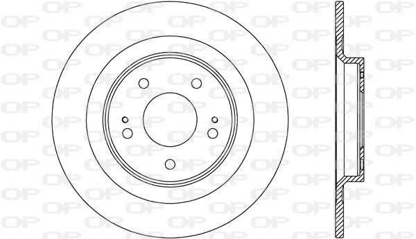 OPEN PARTS Jarrulevy BDR2715.10